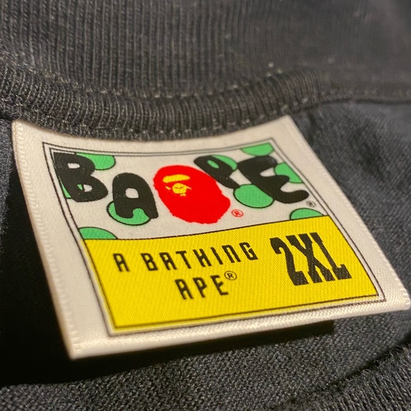 Bape Rainbow College Tee - Picture 4 of 5